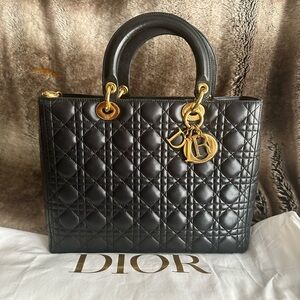 Large lady Dior handbag 1000% authentic